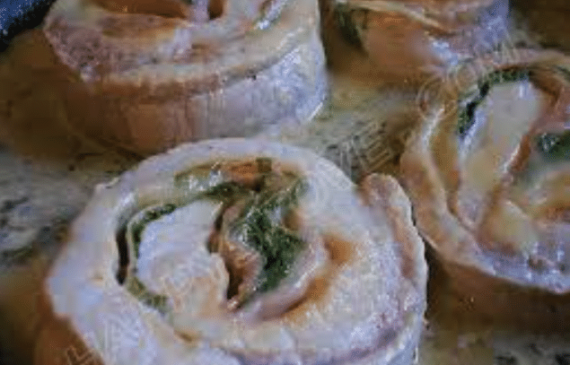 Chutný recept na vepřové závitky plněné nivou