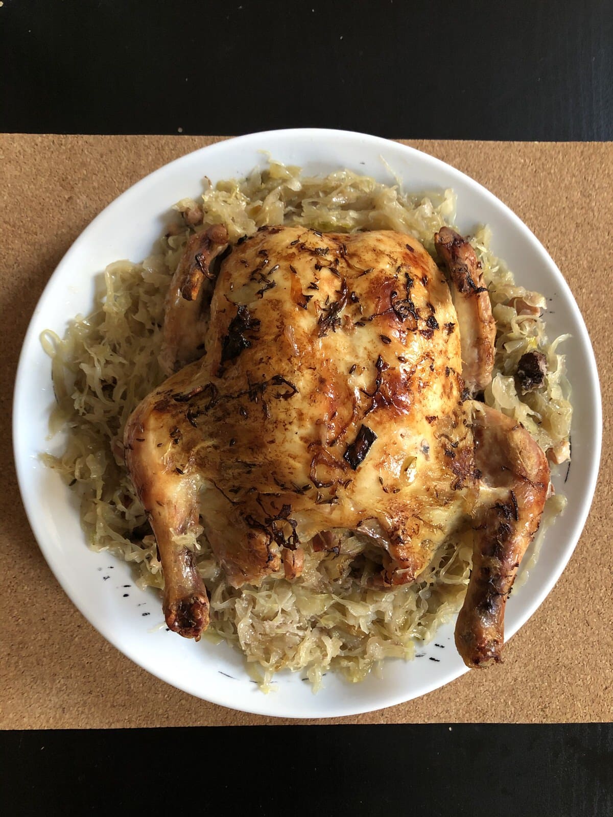 Nejlepší recept na kuře s kyselým zelím