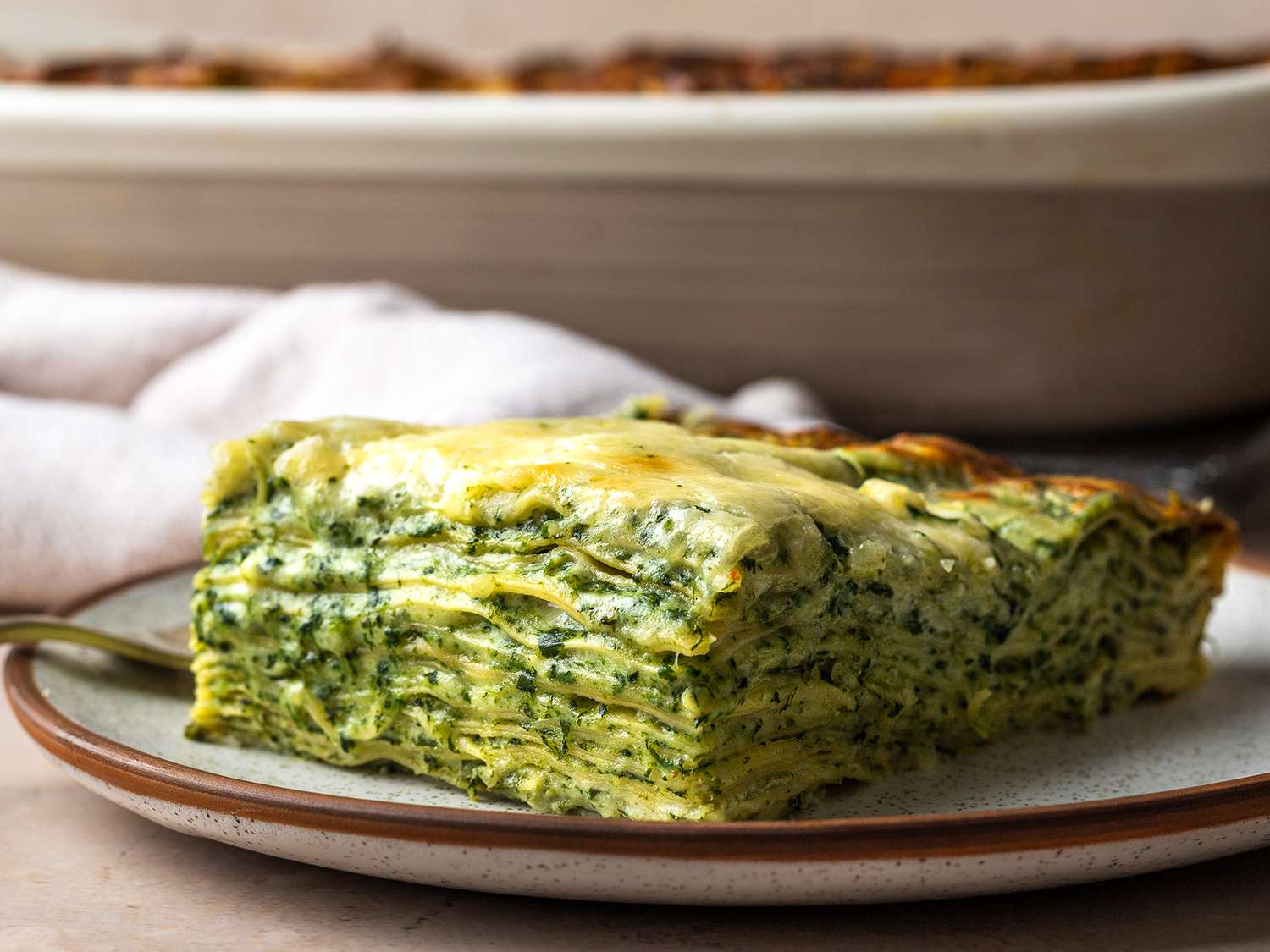 Lasagne se špenátem