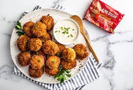 Krokety s rybím filety a rajčatovou omáčkou