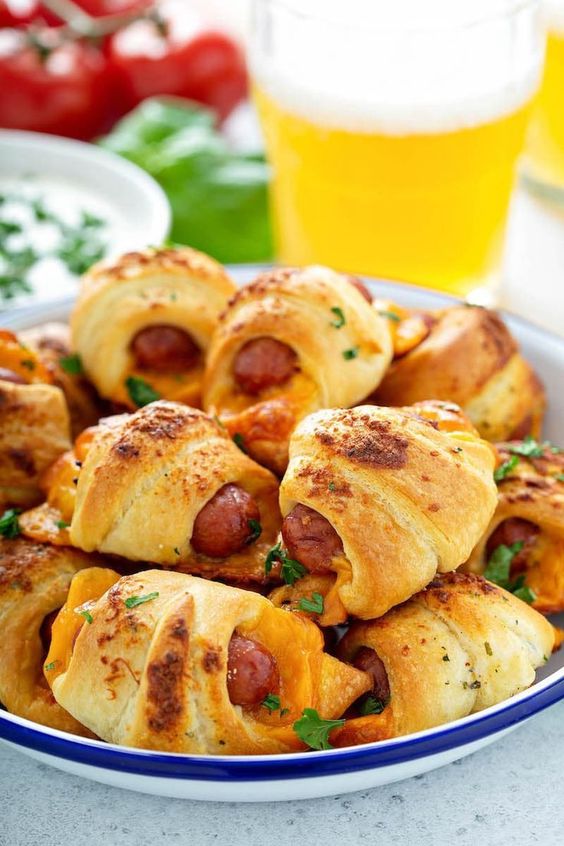 Slané pizza rohlíčky