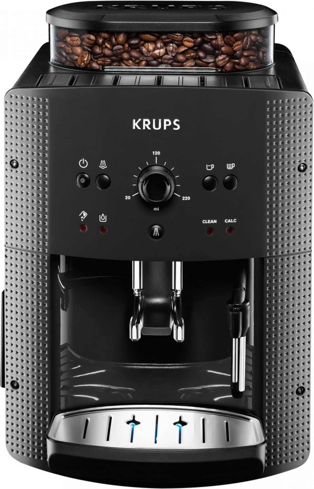 Plně automatický espressovač Krups.