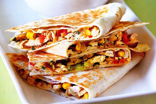 Quesadilla s kuřecím masem snadno a rychle