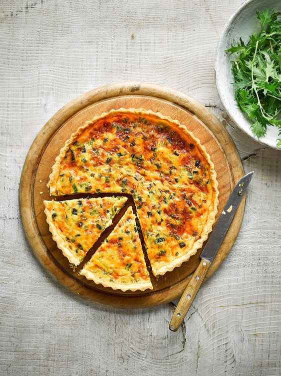 Cibulový quiche