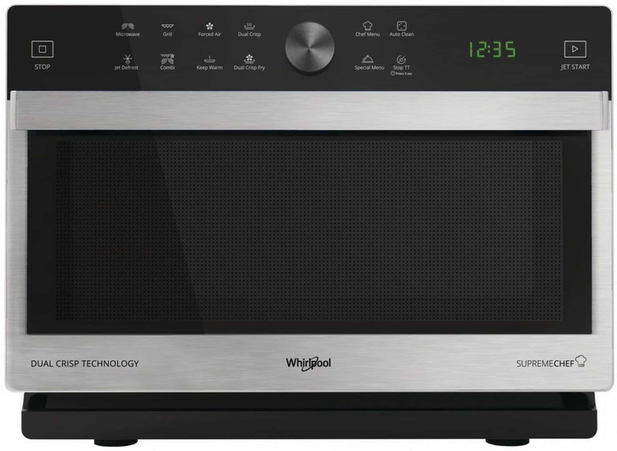 Mikrovlnná trouba s automatickým čištěním od Whirlpool.