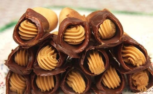Medové kornoutky a trubičky