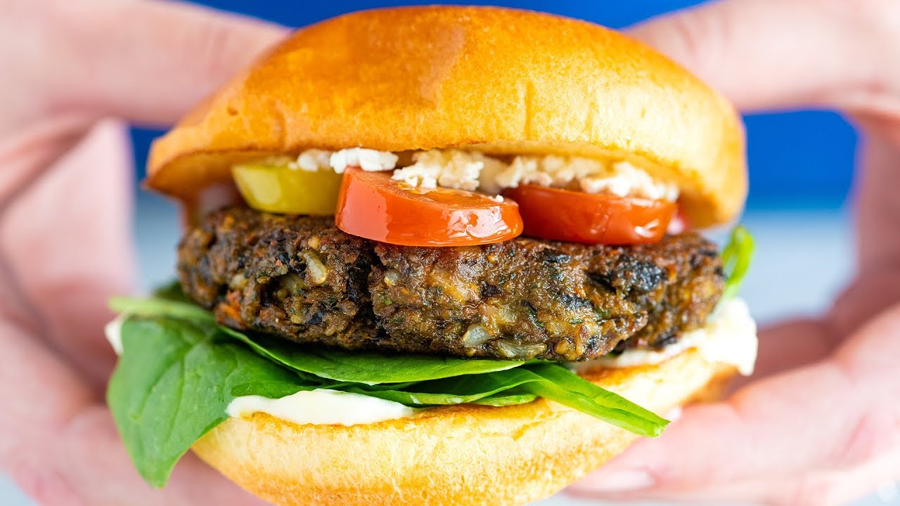 Zeleninový hamburger