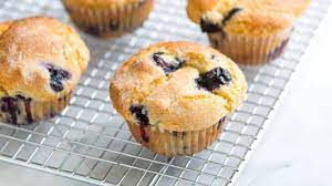 Borůvkové muffiny
